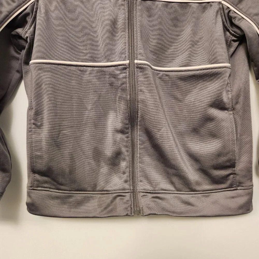 Under Armour Boys‎ Full Zip Gray Track Jacket Size Youth Size Small EUC